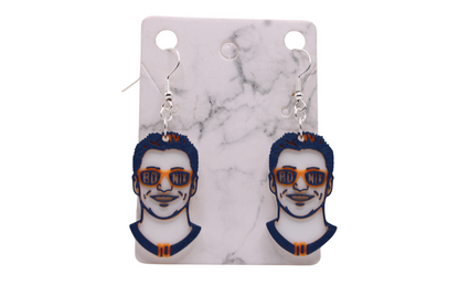 Brancos Jersey Earrings