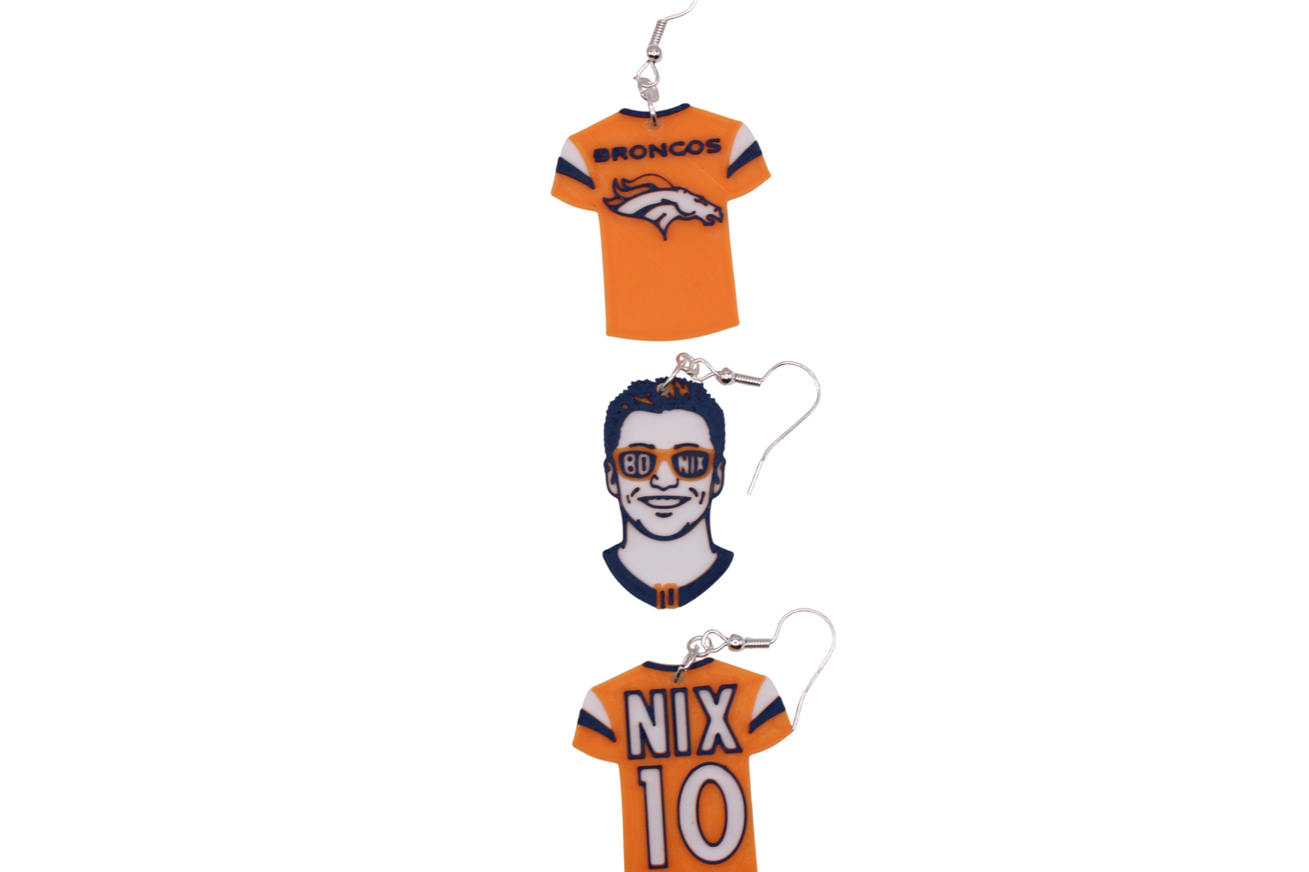 Brancos Jersey Earrings