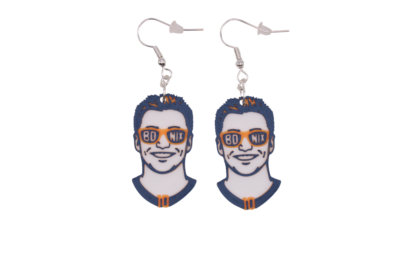 Brancos Jersey Earrings
