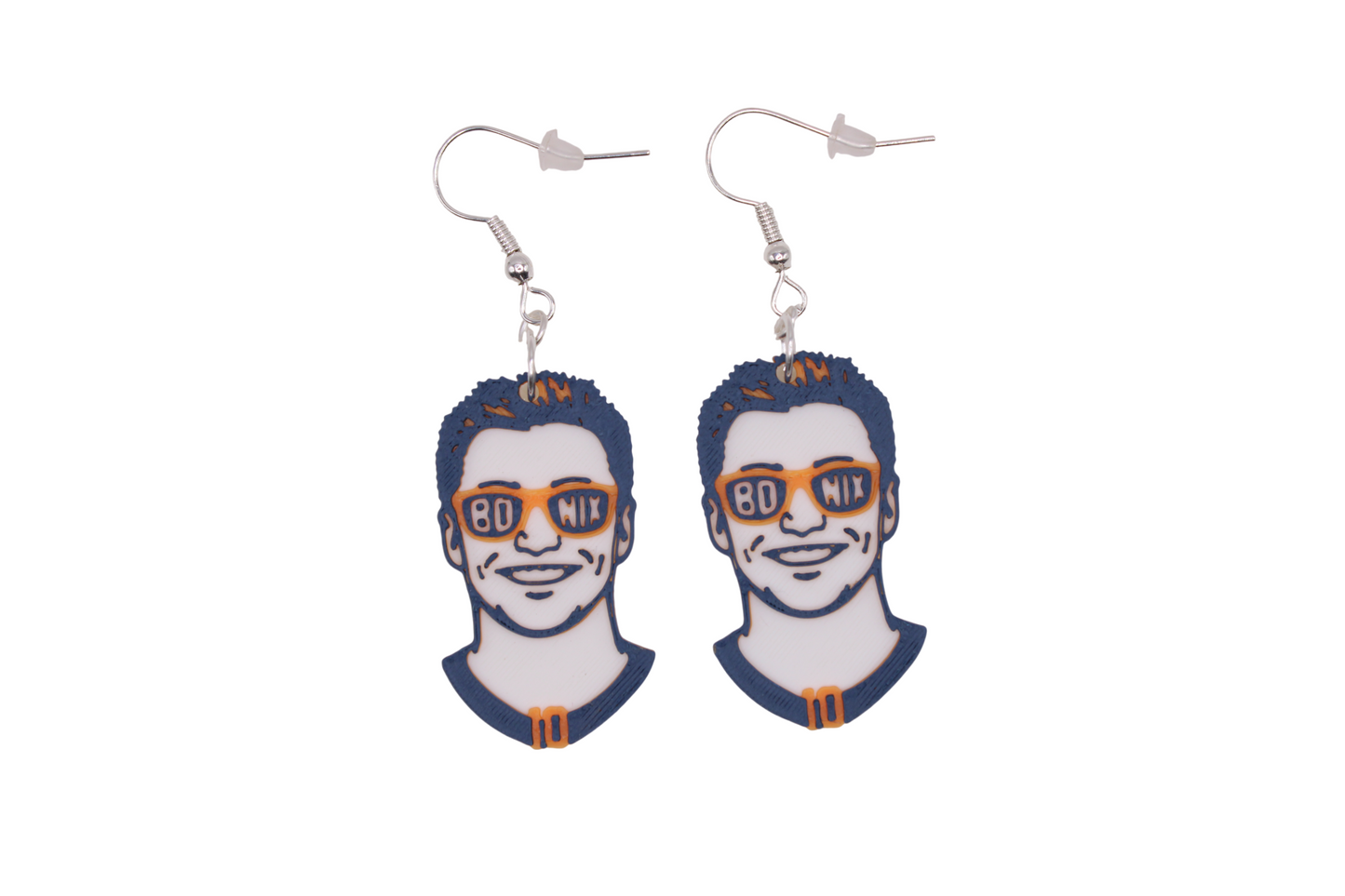 Brancos Jersey Earrings