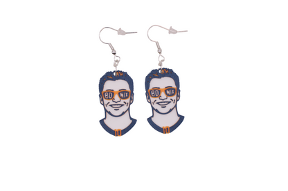 Brancos Jersey Earrings