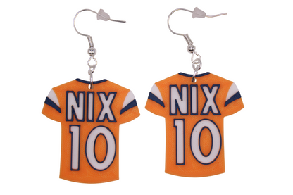 Brancos Jersey Earrings