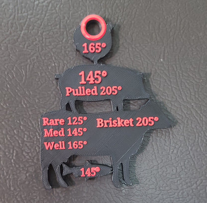 Meat Temp Magnet with Hook