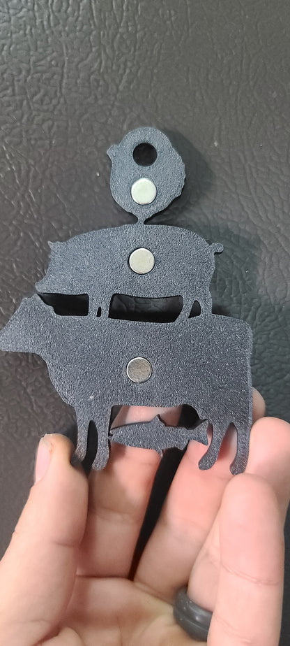 Meat Temp Magnet with Hook