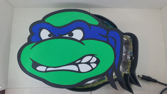 Ninja Turtle Head Lightbox