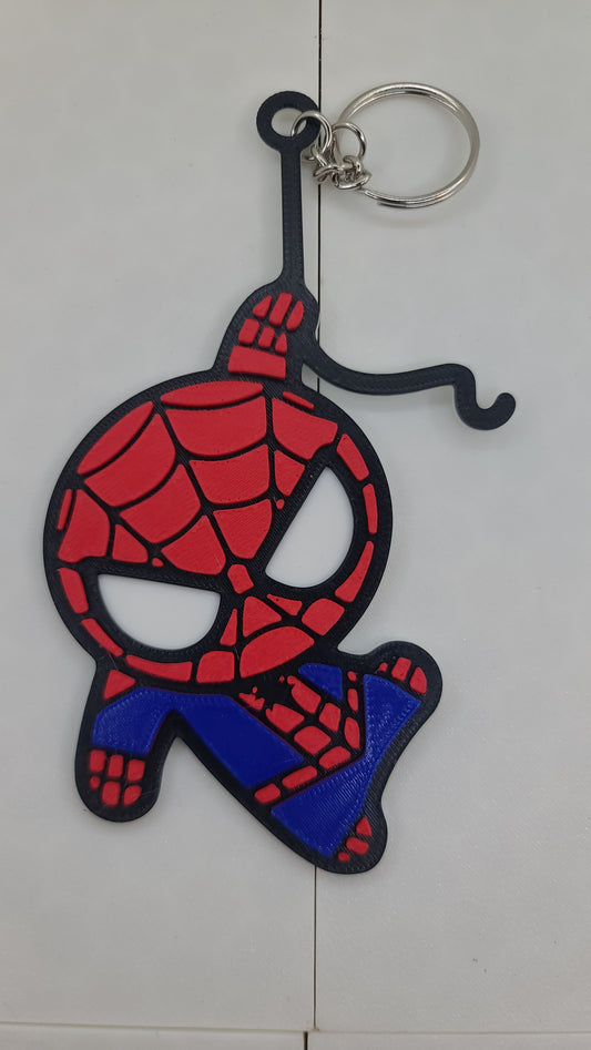 Spiderman Hanging keychain