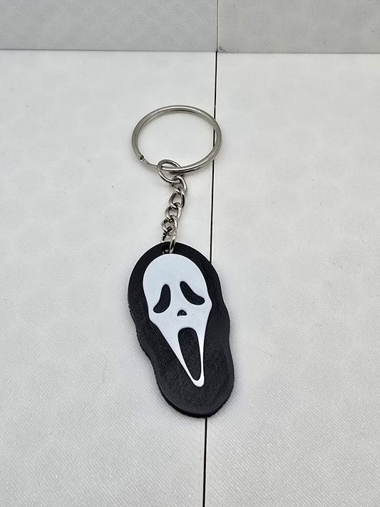 Ghost Face Keychain