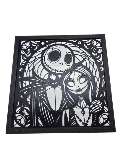 Jack and Sally Painting