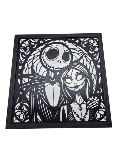 Jack and Sally Painting