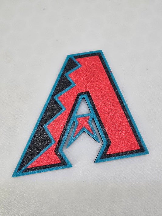 AZ Diamondback Flat Magnet
