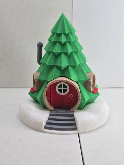 Christmas Fairy Tealight house