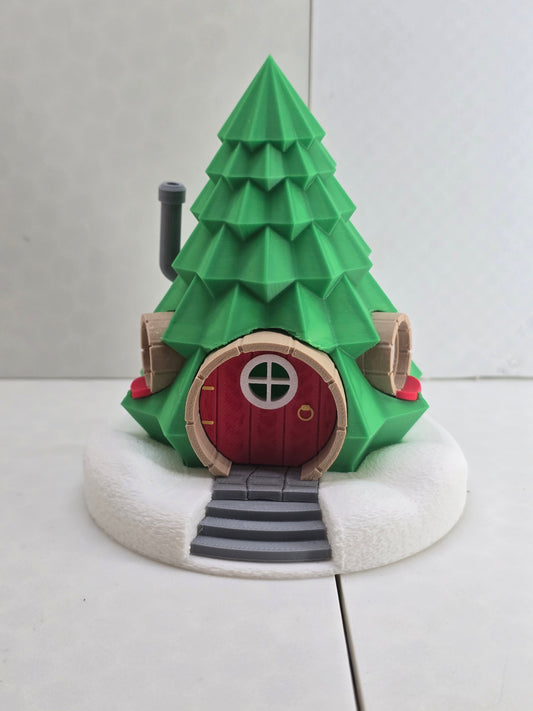 Christmas Fairy Tealight house