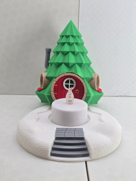 Christmas Fairy Tealight house
