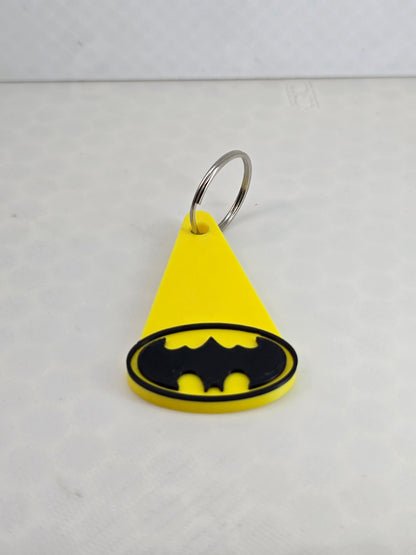 Bat Signal Keychain