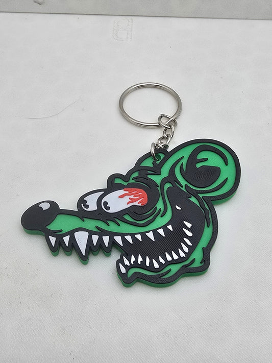 Rat Fink Keychain