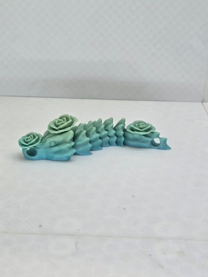 Bone Dragon 5 with Roses