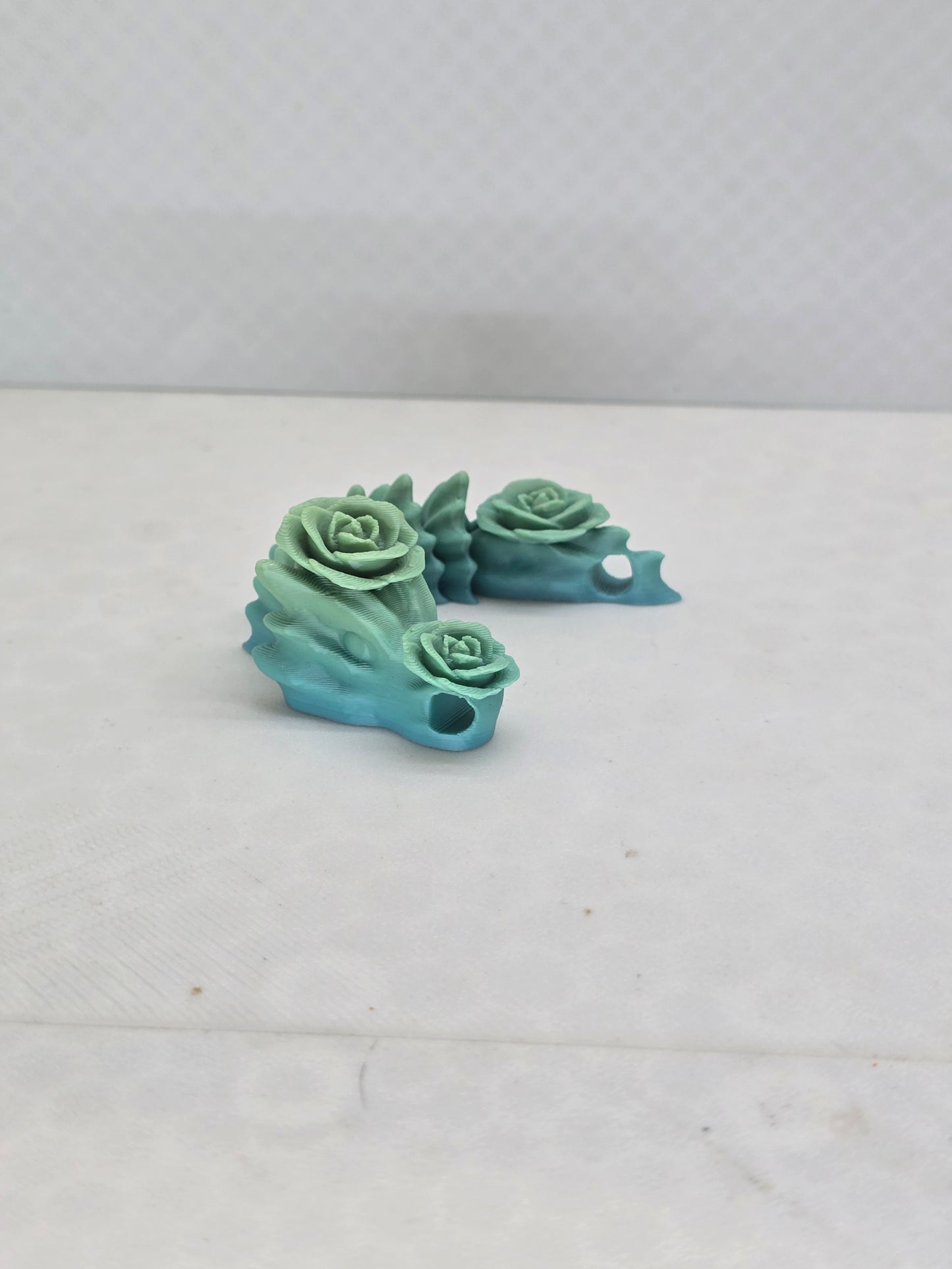 Bone Dragon 5 with Roses