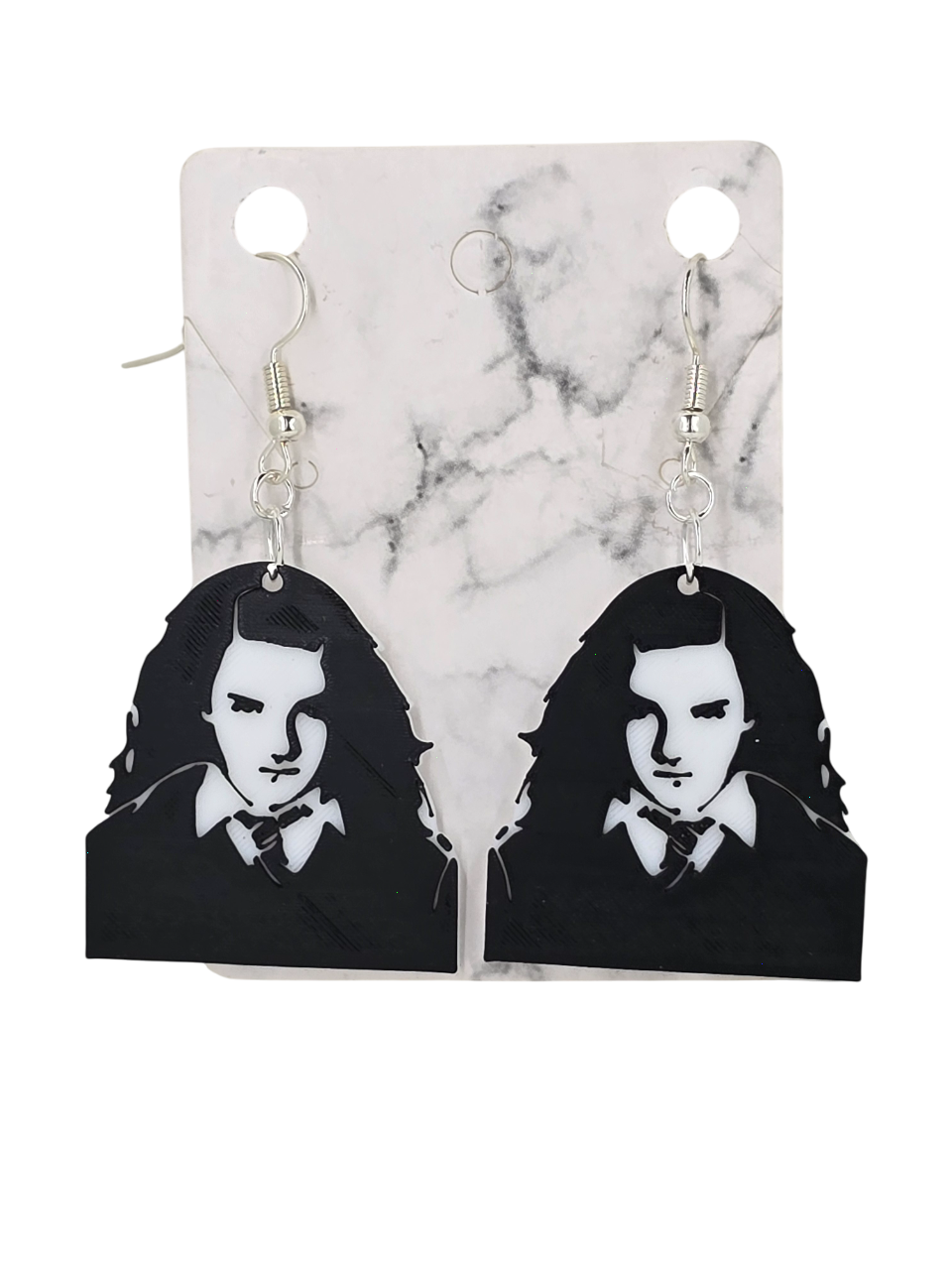 Wizarding Character Earrings – 3D Printed Magical Quartet