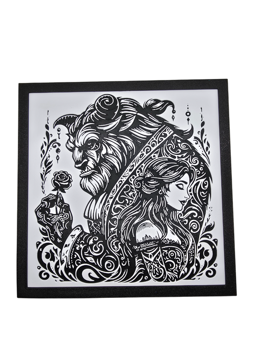 Beauty and the Beast Painting