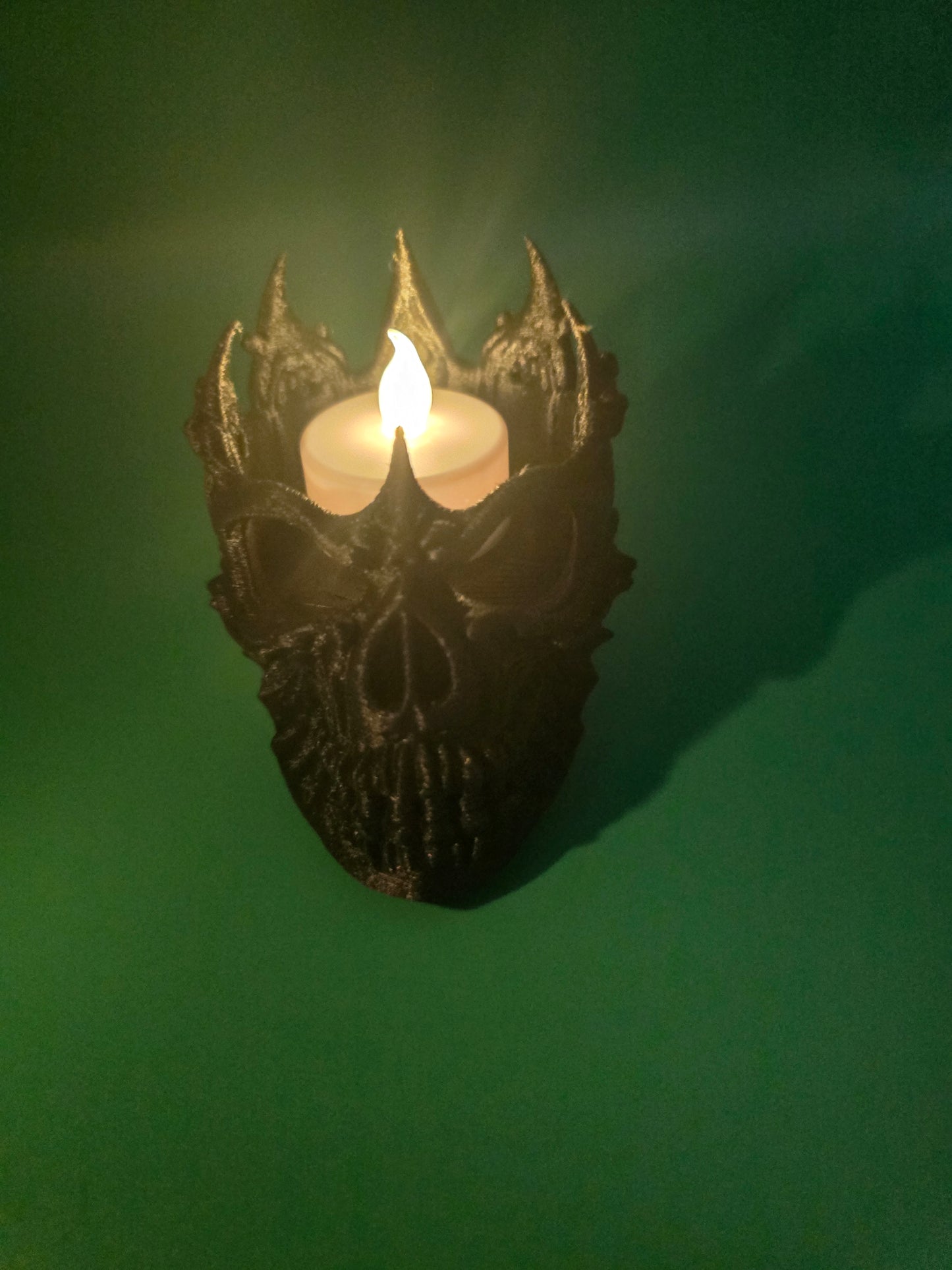Skull Tea Light Holder
