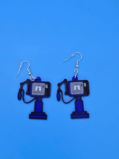 Ventilator Earrings - 3D Printed