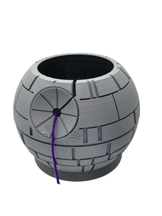 Death Star Yarn Bowl ⚠️ Note: Yarn not included.