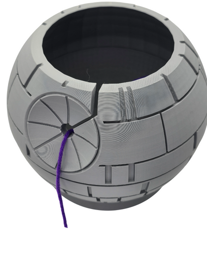 Death Star Yarn Bowl ⚠️ Note: Yarn not included.