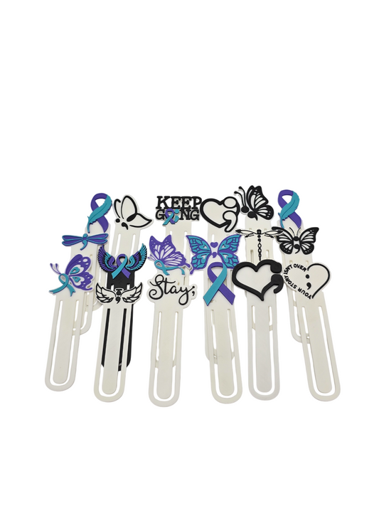 Mental Health Awareness Bookmarks