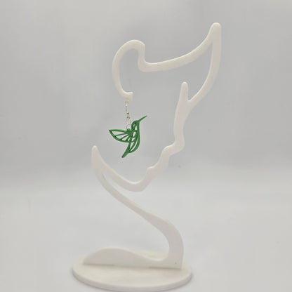 Hummingbird Earrings! 3D Printed