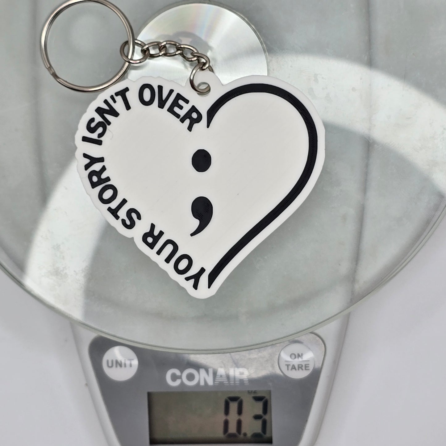 Your Story Isn't Over Keychain