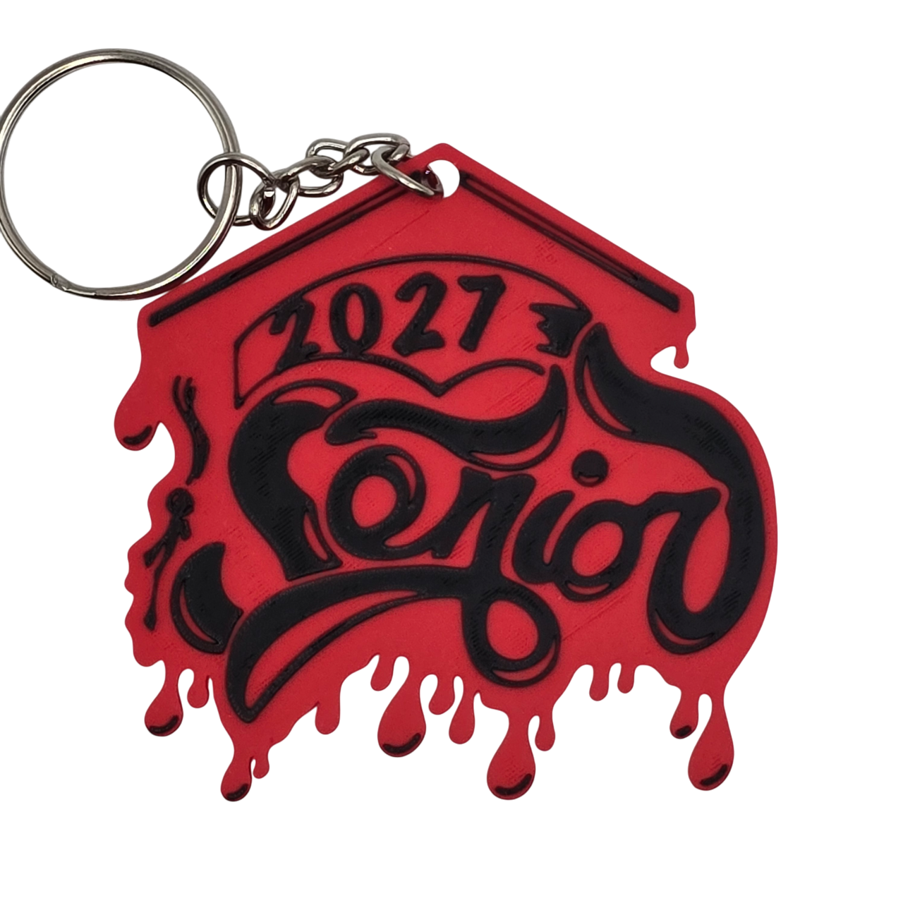 Senior Fancy 2027 Keychain