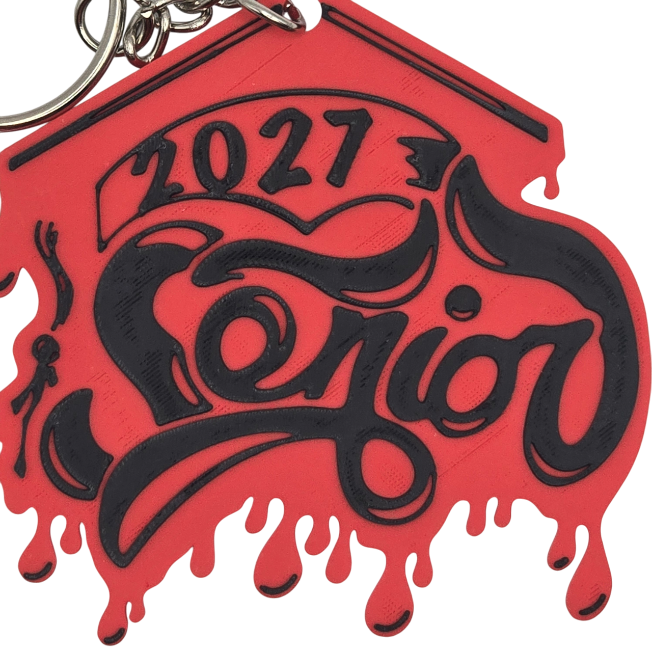 Senior Fancy 2027 Keychain