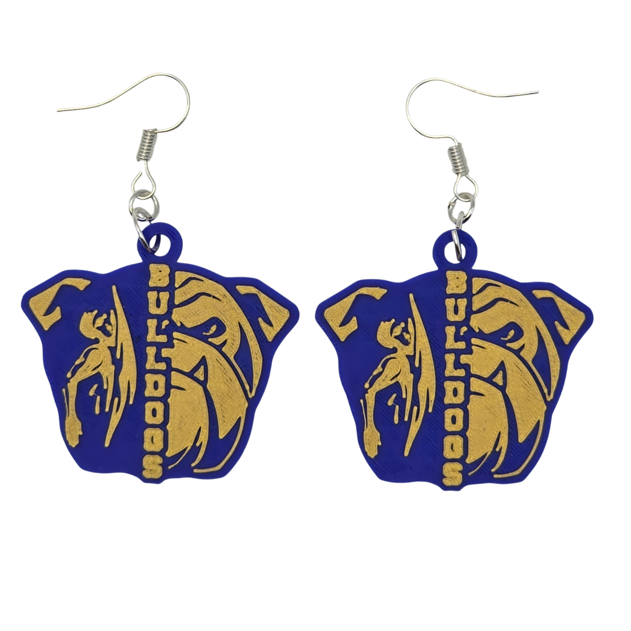 Bulldog Swim Earrings
