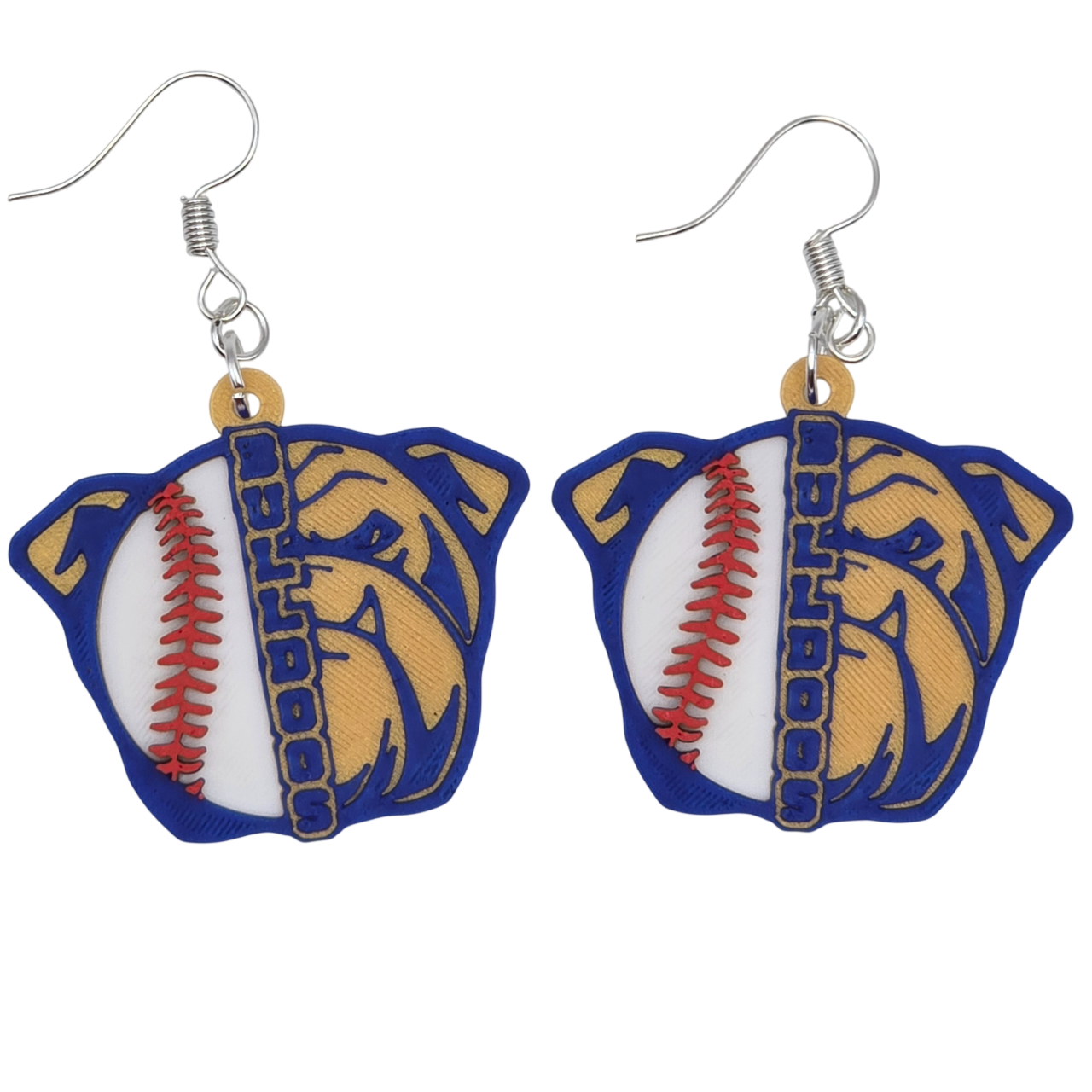 Bulldog Spirit Earrings (33 pairs!)