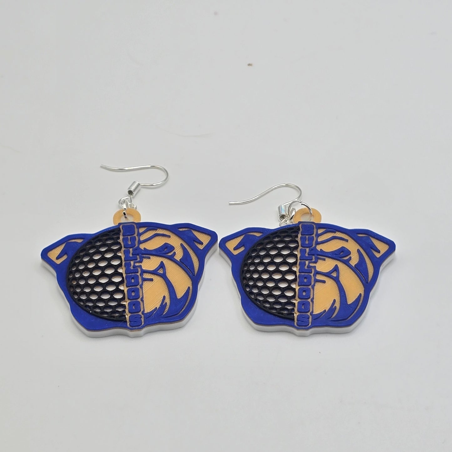 Bulldog Golf Earrings
