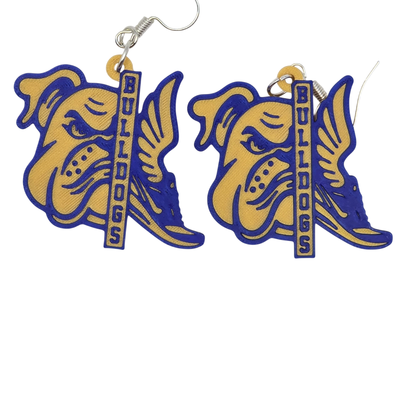Bulldog Track & Field and Cross Country Earrings