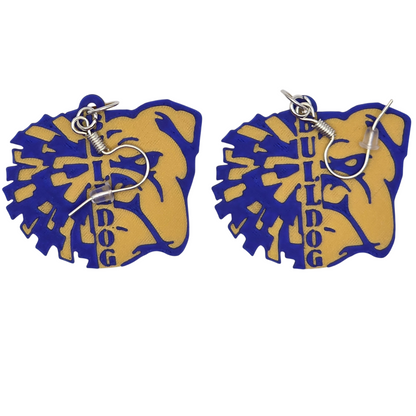 Bulldog Spirit Earrings (33 pairs!)