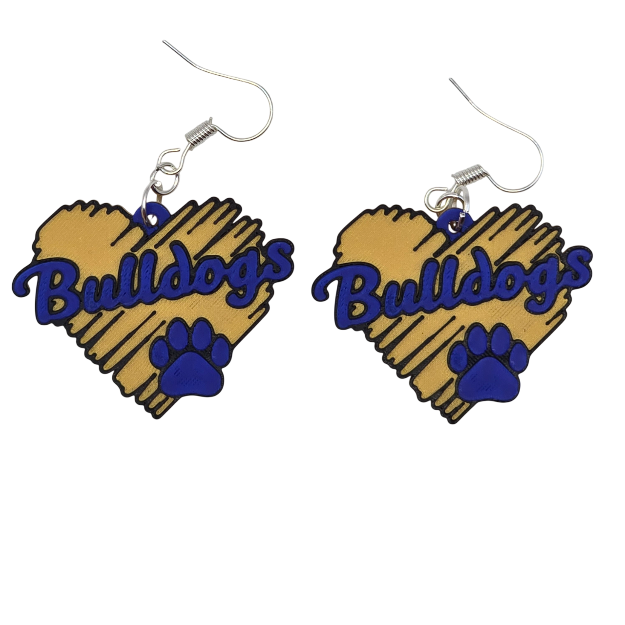 Bulldog Spirit Earrings (33 pairs!)