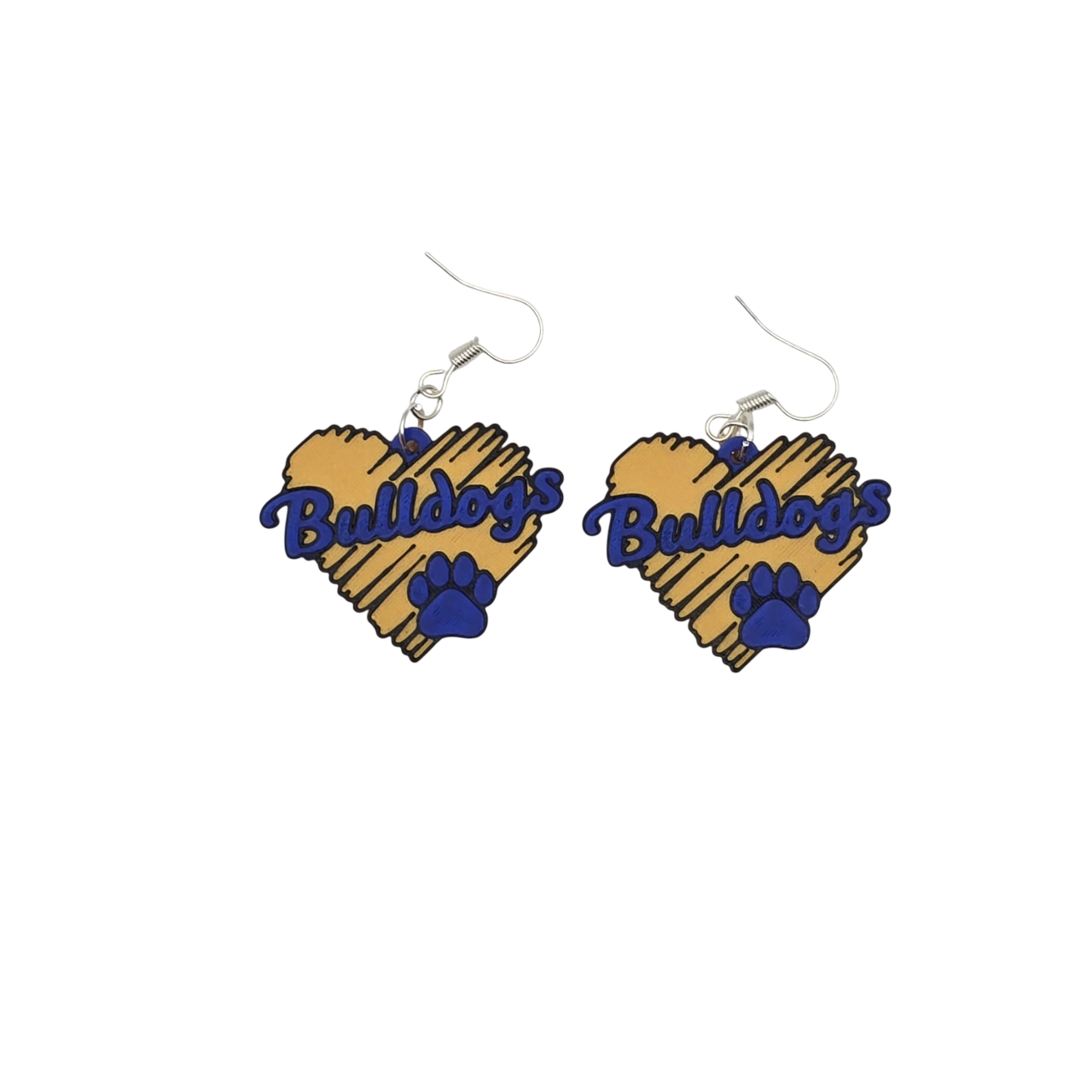 Bulldog Earrings