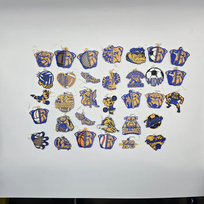 Bulldog Spirit Earrings (33 pairs!)