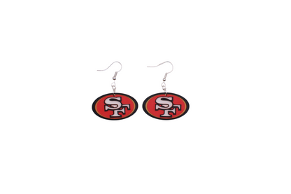 San Francisco Football Collection – 3D Printed 49ers Earrings