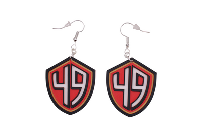 San Francisco Football Collection – 3D Printed 49ers Earrings