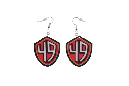 San Francisco Football Collection – 3D Printed 49ers Earrings