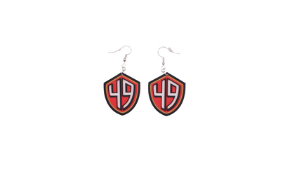 San Francisco Football Collection – 3D Printed 49ers Earrings