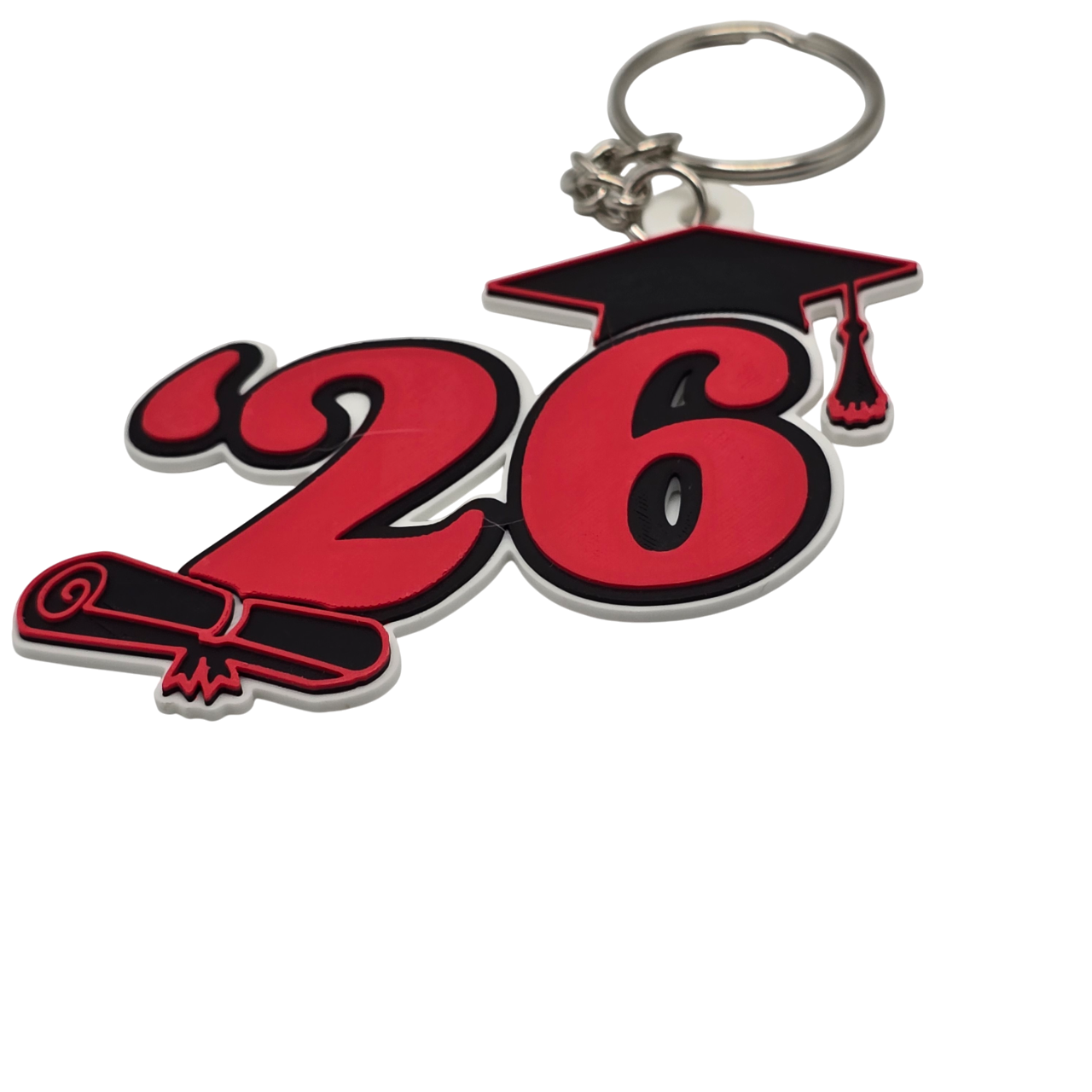 '26 Graduation Cap Keychain