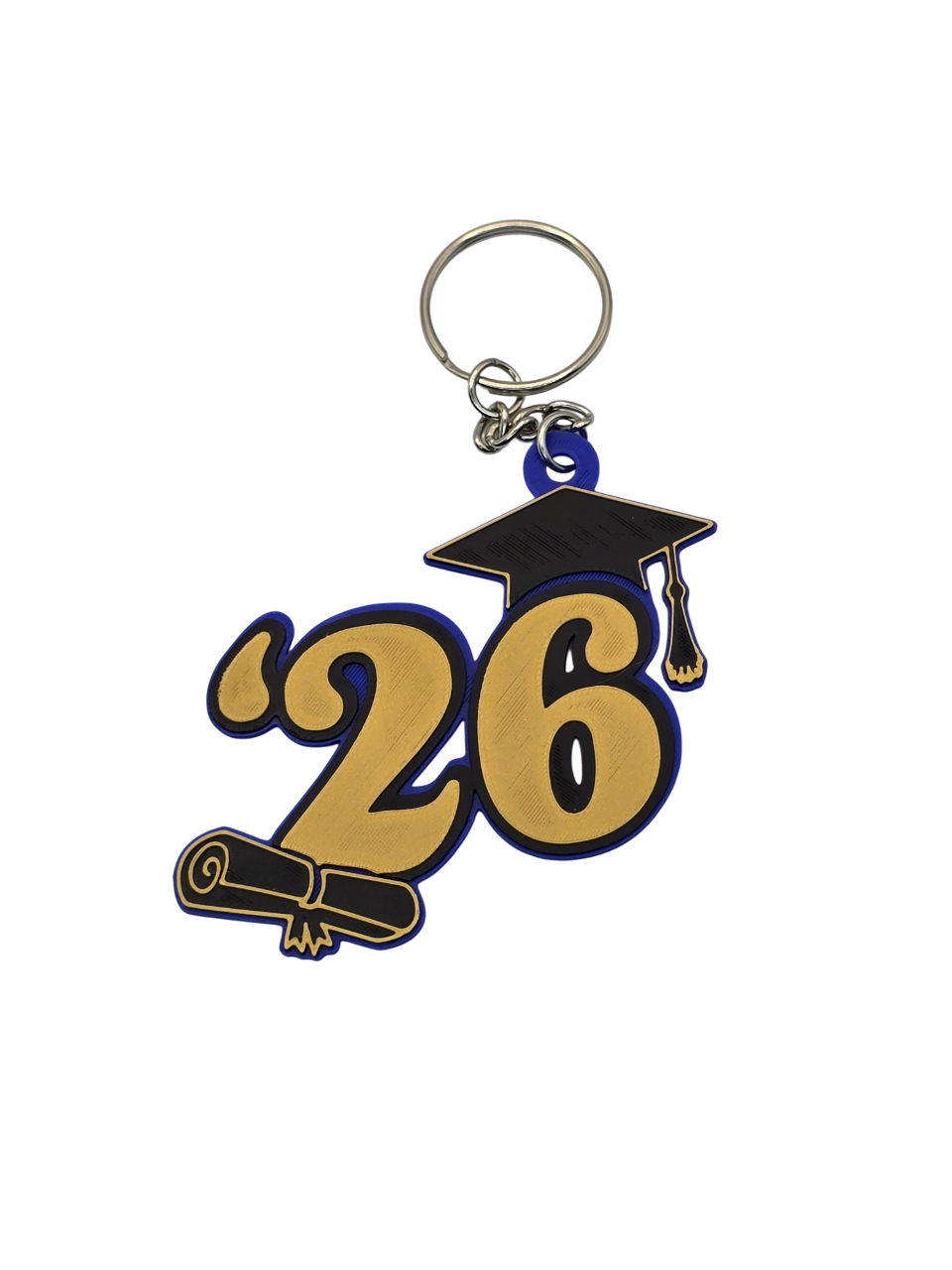 '26 Graduation Cap Keychain