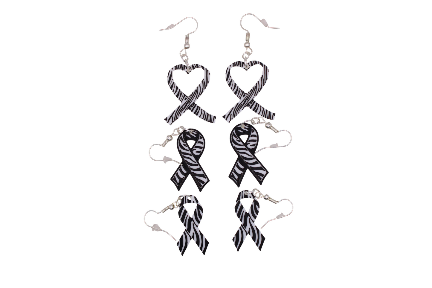 Rare Disease Earrings - 3D Printed