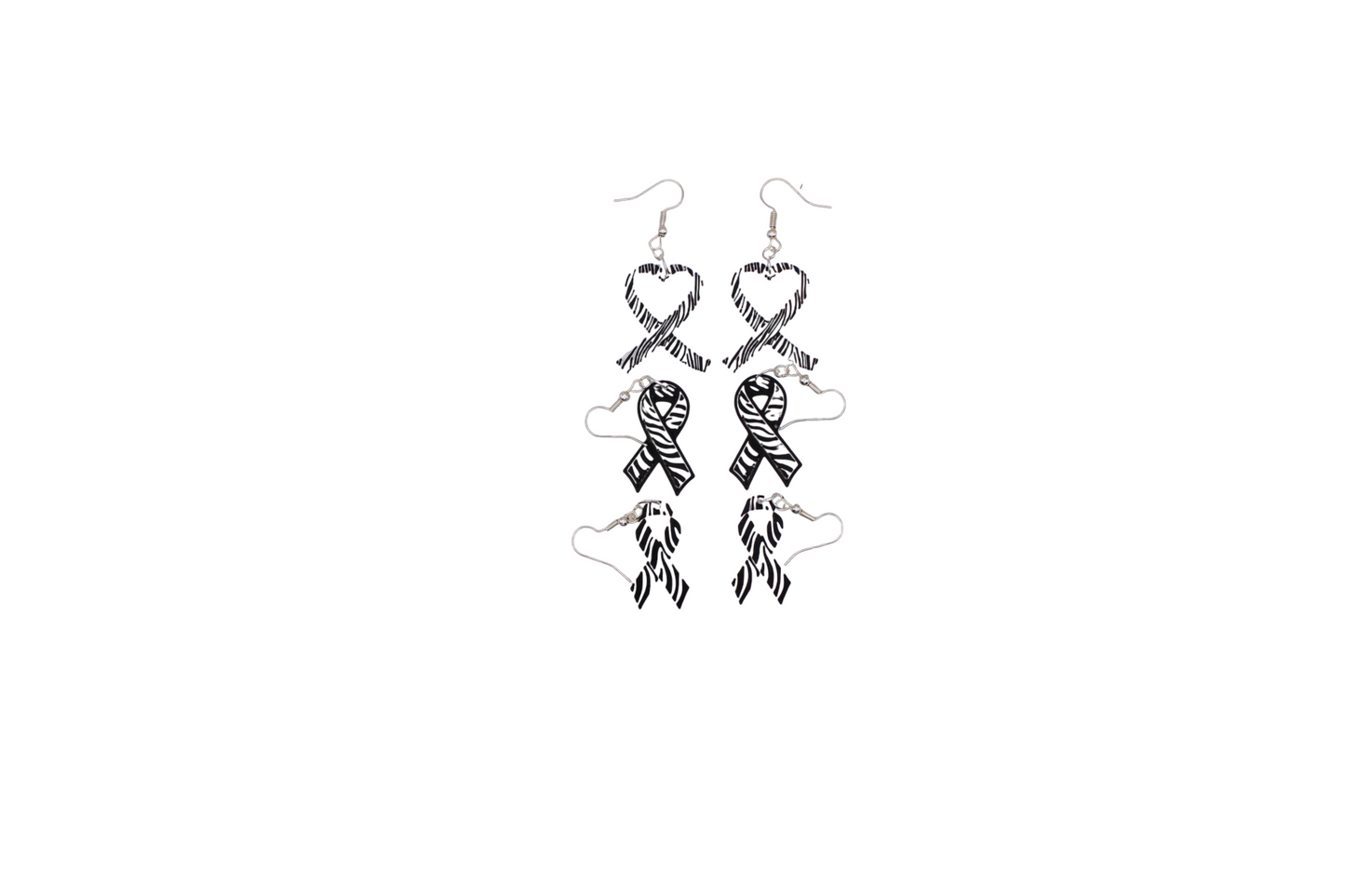 Rare Disease Earrings - 3D Printed