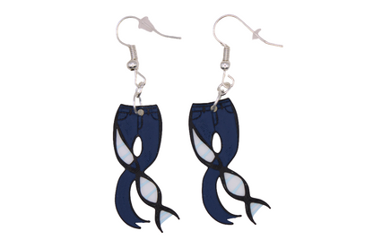 Rare Disease Earrings - 3D Printed