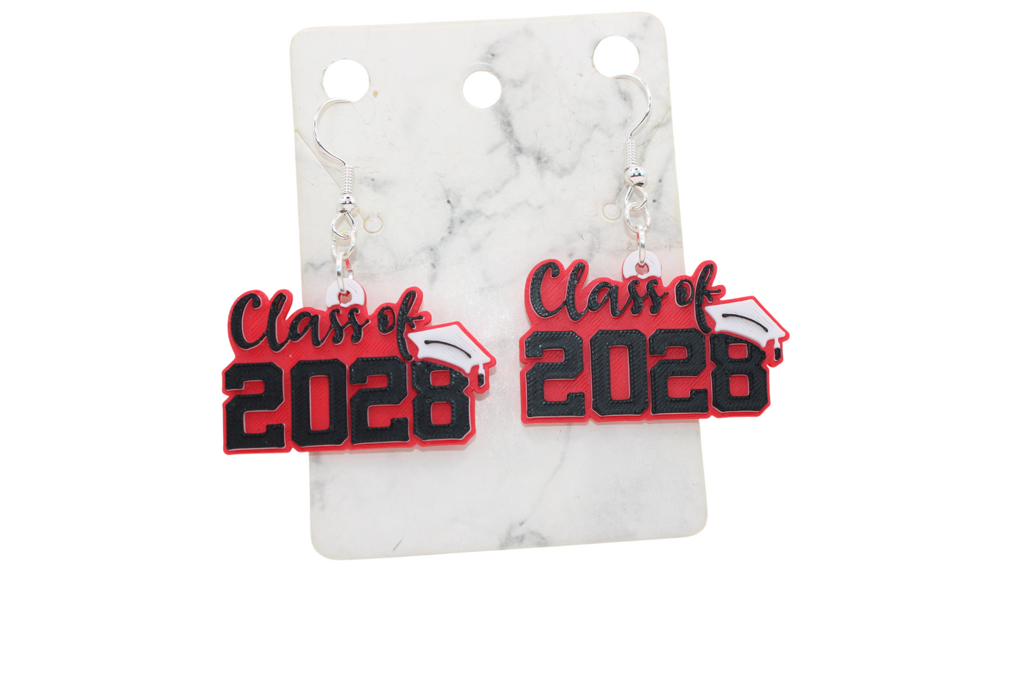 Class of 2028 Cap Earrings